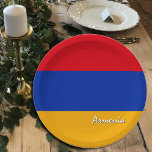 Plato De Papel Bandera armenia, fiesta, deportes, Armenia<br><div class="desc">Placas de papel: Bandera armenia y fiesta de Armenia - amo a mi país,  día del padre,  feriado,  patriotas / hinchas deportivos</div>