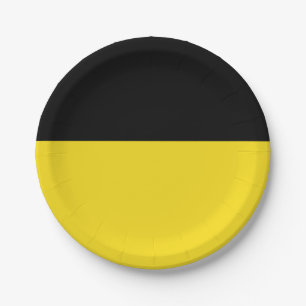 Plato De Papel Bandera de la placa de papel Baden-Württemberg