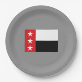 Plato De Papel Bandera de Laredo (Texas)