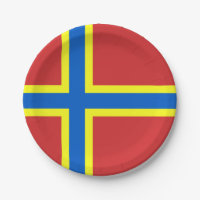 Bandera de las placas de papel Orkney