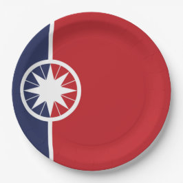 Plato De Papel Bandera de Norman (Oklahoma)