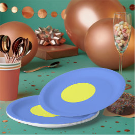 Plato De Papel Bandera de Palau