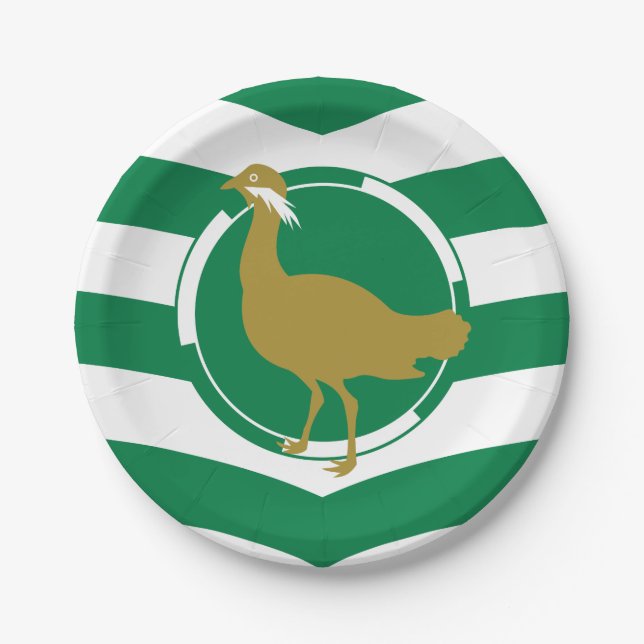 Plato De Papel Bandera de placas de papel de Wiltshire (Anverso)