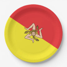 Bandera de Sicilia - Partido Siciliano