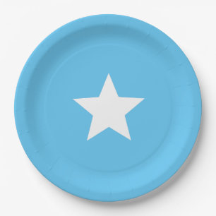 Plato De Papel Bandera de Somalia