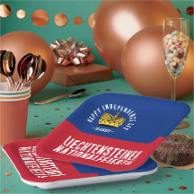 Bandera del Día Nacional de Liechtenstein