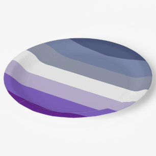 Plato De Papel Bandera del Orgullo Lesbiana Butch