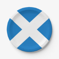 Bandera nacional de la cruz de Escocia St Andrew