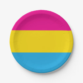 Plato De Papel Bandera panorámica