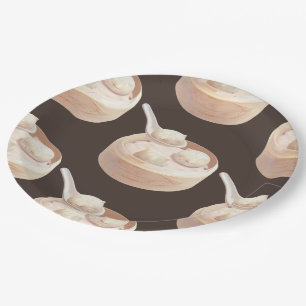 Plato De Papel Bao Baby - Tea Time Bao Buddies