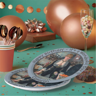 Plato De Papel Bar Manet en la colección de Fiestas Folies-Bergèr