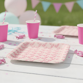 Plato De Papel Barb Paper Plates