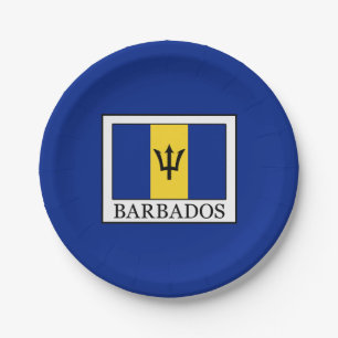 Plato De Papel Barbados