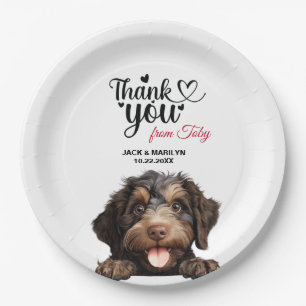 Plato De Papel Barbet Dog