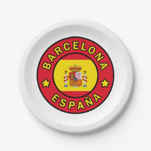 Plato De Papel Barcelona España