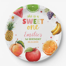 Plato De Papel Bash de cumpleaños, Fiesta de verano