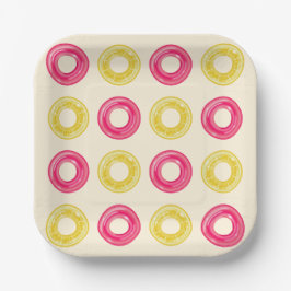 Plato De Papel Bash Fiesta del grupo Splish Splash Cumpleaños