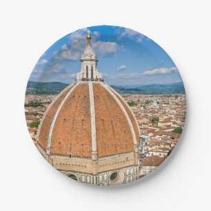 Plato De Papel Basílica del Duomo de Santa Maria del Fiore - Flor