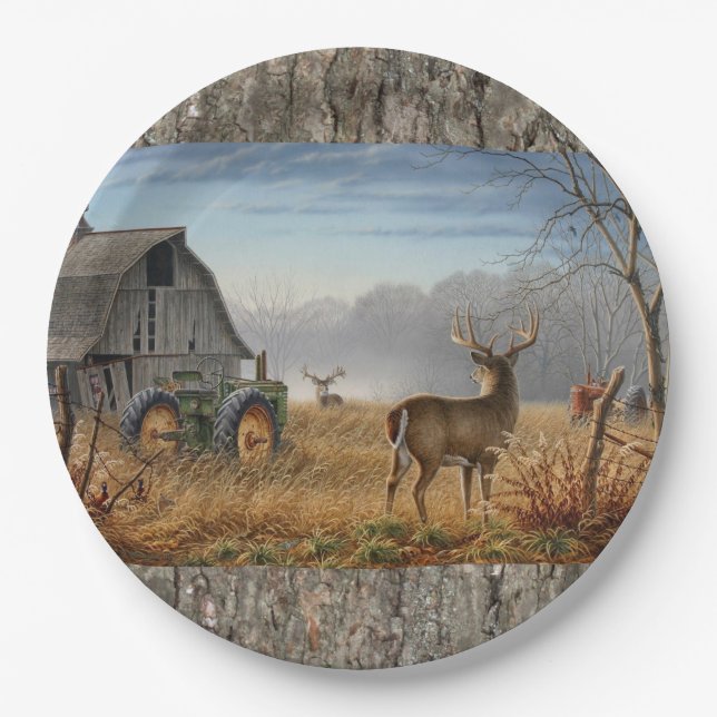 Plato De Papel Batalla De Los Bucks (Anverso)