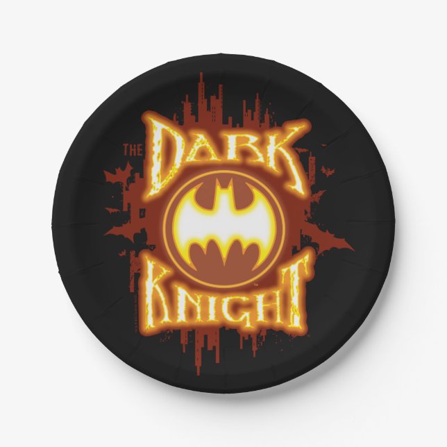 Plato De Papel Batman | El caballero oscuro (Anverso)