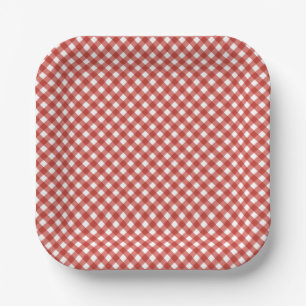 Plato De Papel BBQ Parejas Rústicas Baby Shower Baby Q