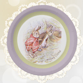 Plato De Papel Beatrix Potter Peter Rabbit Placas de papel