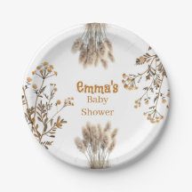 Bebé en Flor Silvestre Pampas Boho Baby Shower