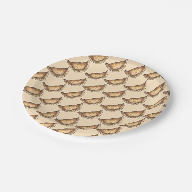 Plato De Papel Beef Empanadas Papel alimenticio español latinoame (Angular)