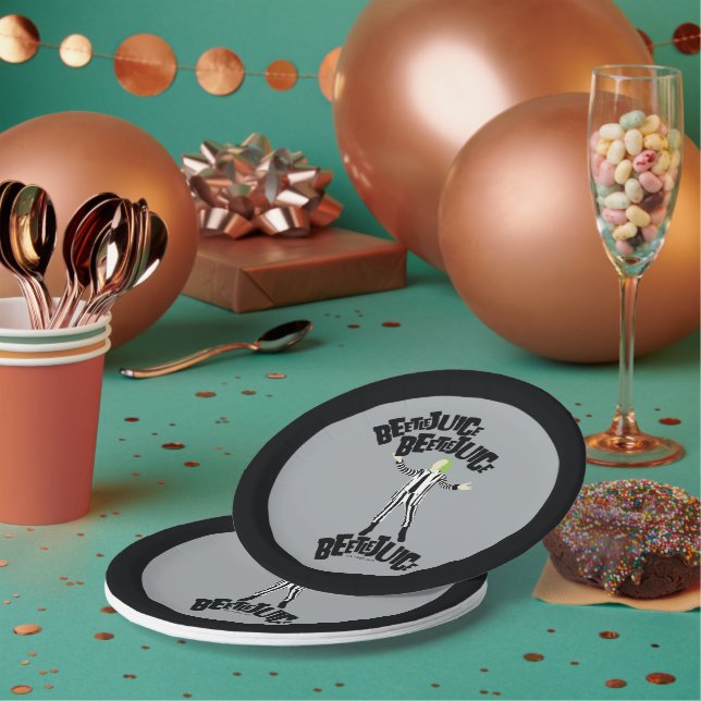 Plato De Papel Beetlejuice Beetlejuice Beetlejuice (Multi)