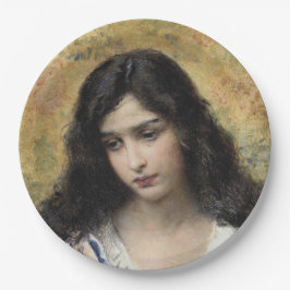 Plato De Papel Belleza rusa (por Konstantin Makovsky)