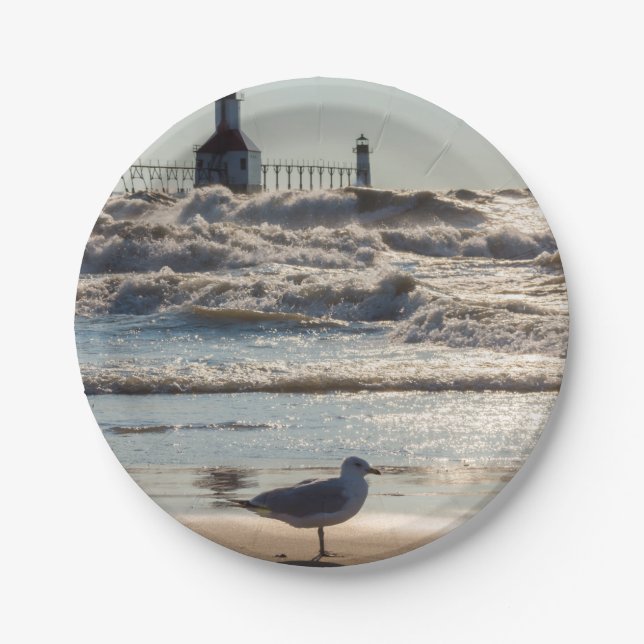 Plato De Papel Belleza Y Fuerza (Anverso)