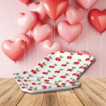 Plato De Papel Berry de cerezo retro primer cumpleaños rojo y ver<br><div class="desc">Celebra tu dulce alguien de un año con un estilo dulce con una colección de decoración de cumpleaños retro! Los extras fiestas, que canalizan el encanto retro con cerezas rojas y verdes, le dan un toque lúdico al día especial y a la mesa fiesta. De las invitaciones a la vajilla,...</div>