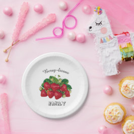 Plato De Papel Berry-licous