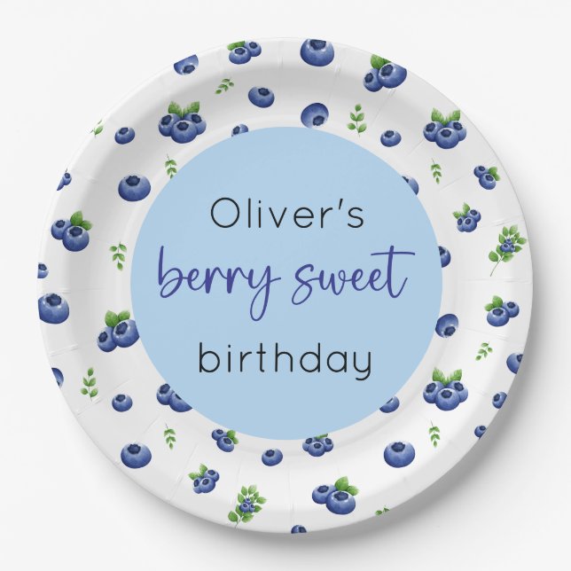 Plato De Papel Berry Sweet (Anverso)