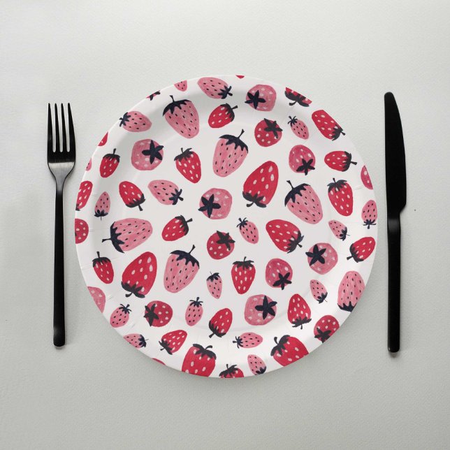 Plato De Papel Berry Sweet Baby Shower Plates de papel (Subido por el creador)