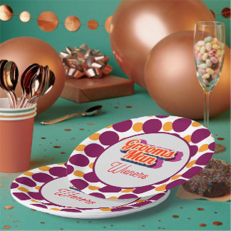 Plato De Papel Best Man | Script Style Custom Wedding