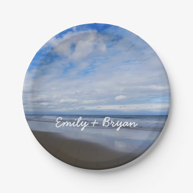 Plato De Papel Bethany Beach I (Anverso)