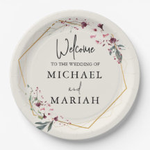 Bienvenida Al Boda | Bienvenida a Boda Floral