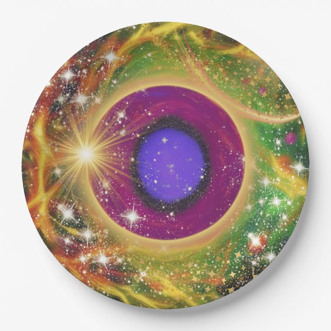 Plato De Papel Big Bang (Anverso)