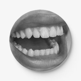 Plato De Papel Big Mouth Paper Plate