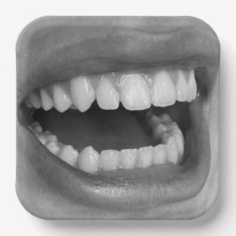 Plato De Papel Big Mouth Square Paper Plates