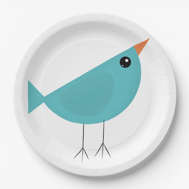Plato De Papel Birdy (Anverso)
