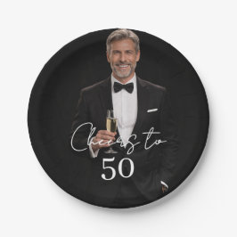 Plato De Papel Birthday party photo cheers