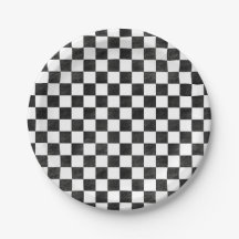 Black and White Checkered