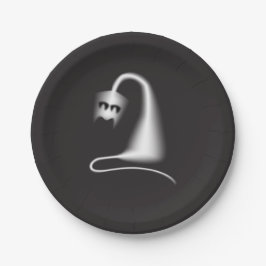 Plato De Papel Black ghost cat