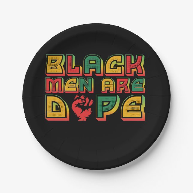 Plato De Papel black_men_are_dope_01 (Anverso)