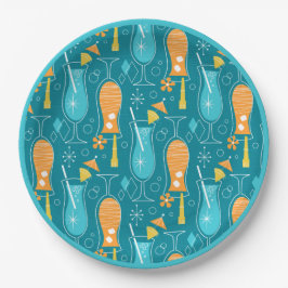 Plato De Papel Blue Hawaii and Tropical Itch