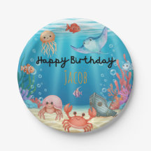 Blue Under the Sea birthday