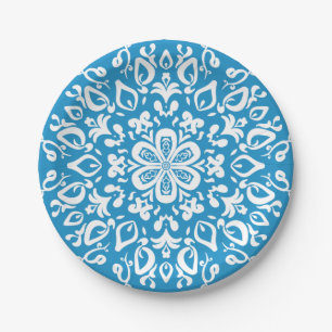 Plato De Papel Bluebird Mandala