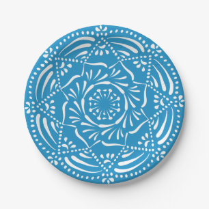 Plato De Papel Bluebird Mandala